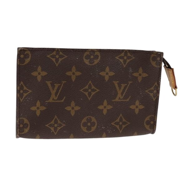 LOUIS VUITTON Monogram Bucket PM Accessory Pouch - Picture 1 of 16